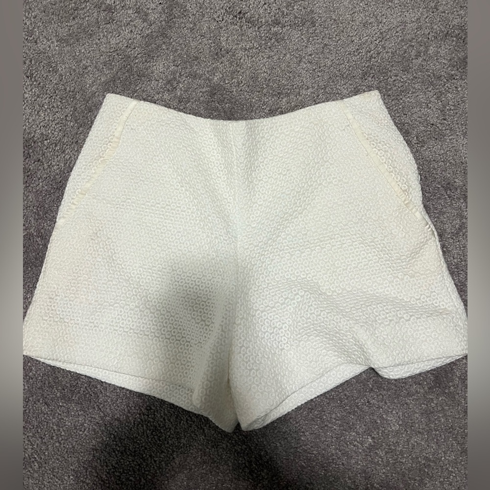 Rag & Bone white shorts